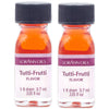 Lorann Tutti Frutti Ss Flavor, 1 Dram Bottle (.0125 Fl Oz - 3.7Ml - 1 Teaspoon) - 2 Pack