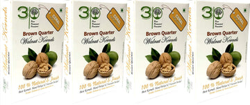 3P Amson Kashmiri Brown Quarter Walnut Kernels Without Shell, 4 X 250 G
