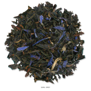Tea Forte Earl Grey Premium Organic Loose Leaf Caffeinated Black Tea Blend, Resealable 1 Pound Bag, Makes 160-175 Cups