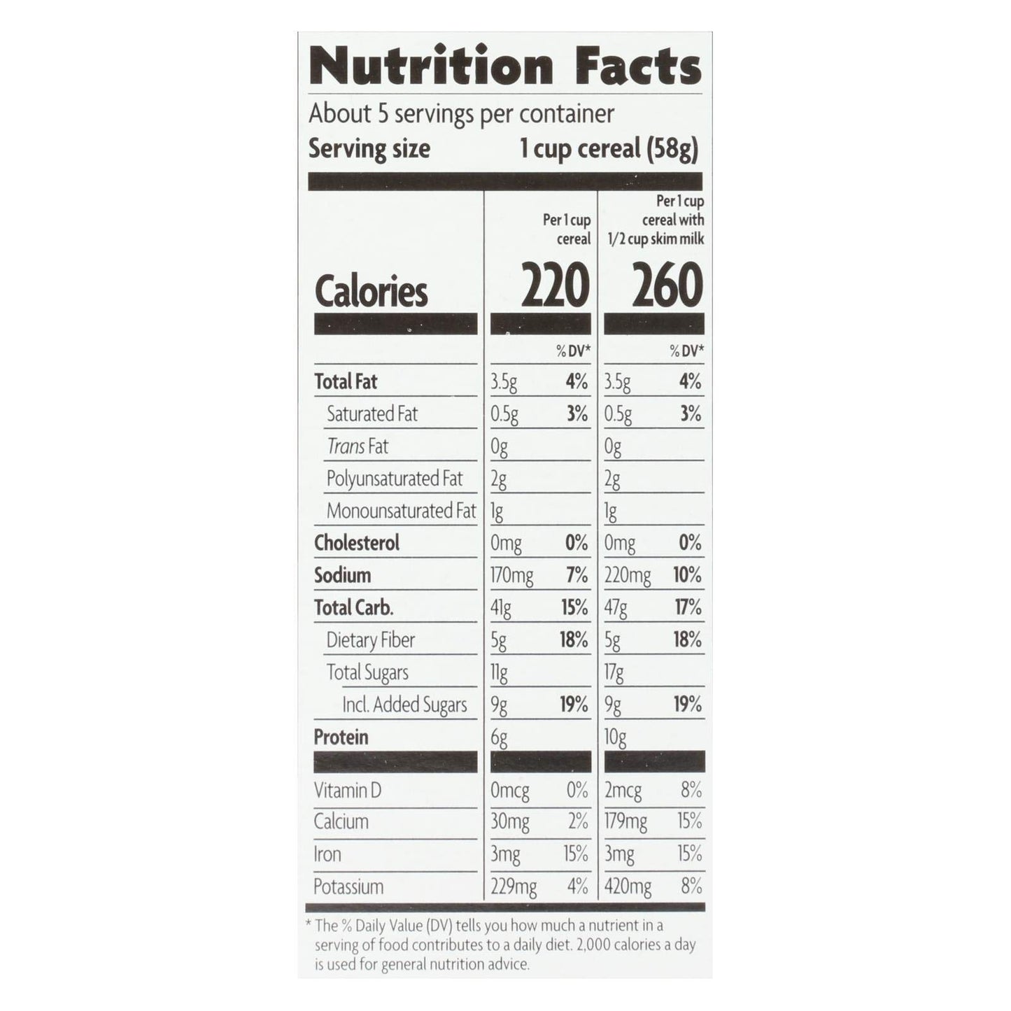 Nature'S Path Organic Flax Plus Red Berry Crunch Cereal, 10.6 Ounce (Pack Of 6) , Non-Gmo, 25G Whole Grains, With Omega-3 Rich F