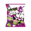 Korean Snack Super Sour Chewing Candy, Fruit Flavor, Individually Wrapped, 193.5g (6.82oz), Pack of 1 (Grape & Shine Muscat)