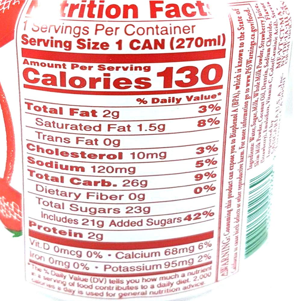 Sangaria Strawberry Milk, Product of Japan, 8.96 Fluid Ounce (Pack of 24)