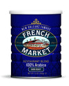 French Market Coffee & Chicory Restaurant Blend Dark Roast Ground Coffee, 12Oz Can (Pack Of 3)