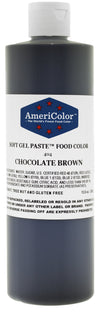 Americolor Soft Gel Paste Food Color, 13.5-Ounce, Chocolate Brown