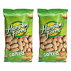 Hampton Farms - USA Grown All-Natural - Fancy Roasted In-Shell Salted Peanuts - 10 oz. Bags - 2 Pack