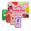 OLIPOP Prebiotic Soda Pop, Fruity Fun Variety, Pantry Pack Packed with Prebiotics, Fiber, and Botanicals, Gluten Free, Vegan, GM