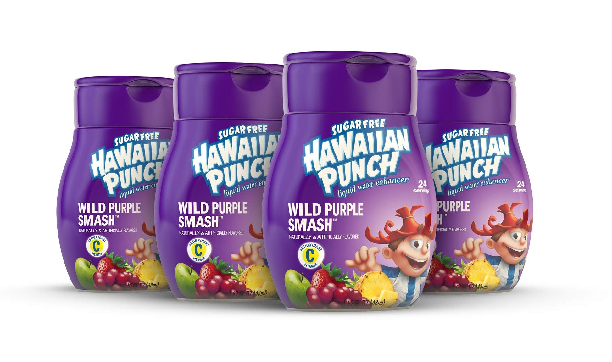 Hawaiian Punch, Wild Purple Smash, Liquid Water Enhancer - New, Better Taste! - High Antioxidant Vitamin C, Sugar Free, Zero Cal
