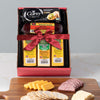 Wisconsin Cheese Company - Classic Wisconsin Cheese & Sausage Holiday Gift Box - 100% Wisconsin Cheddar & Pepper Jack Cheese, er and Sausage Gift Box | Perfect for Parties, Charcuterie Boards, and Holiday Gifts