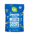 Go Raw Mixed Seeds, Pumpkin, Sunflower & Watermelon Seeds with Sea Salt, Bag Keto Vegan Gluten Free Snacks Organic, Mixed Salted
