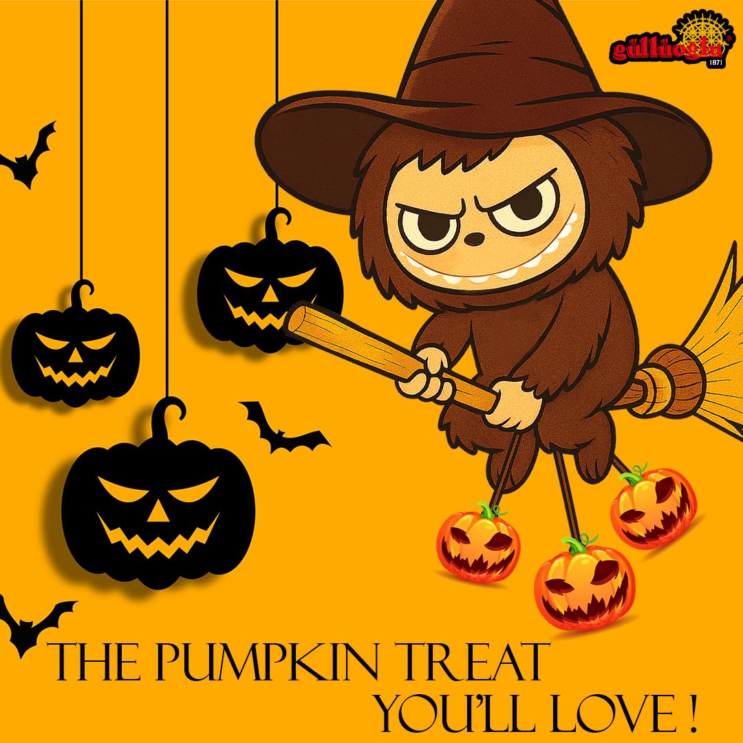 Labudabu Halloween Chocolate Pumpkin Candy – Belgian Chocolate Gourmet Bar 40G With Pumpkin Purée Filling – Trick Or Treat Party Favor & Gift Box For Kids And Mature-Themeds,Thanksgiving, Christmas