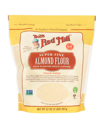 Bob'S Red Mill Blanched Almond Flour, Finely Sifted - 2 Pound (Pack Of 4) - Non-Gmo, Gluten Free, Paleo, Vegan, Keto Friendly