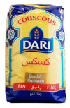 Dari Moroccan Couscous 1Kg, 2.2Lb (Fine, 1 Pack)