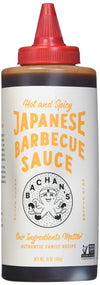 Bachans - The Original Japanese Barbecue Sauce - Hot And Spicy, 16 Ounces. Small Batch, Non Gmo, No Preservatives, Vegan And Bpa Free.