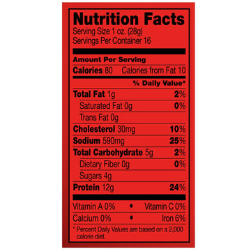 Jack Link'S Meat Snacks Beef Jerky, Original, 16 Ounce (Pack Of 1)