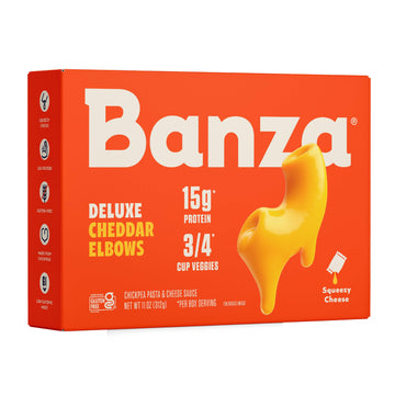 BANZA Deluxe Elbows & cheddar Mac & cheese, 11 OZ