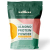 wellious Unflavored Protein Powder Vegan - Plant Based Protein Powder Dairy Free for Gut Health, No Sodium, High Fiber, Keto Fri