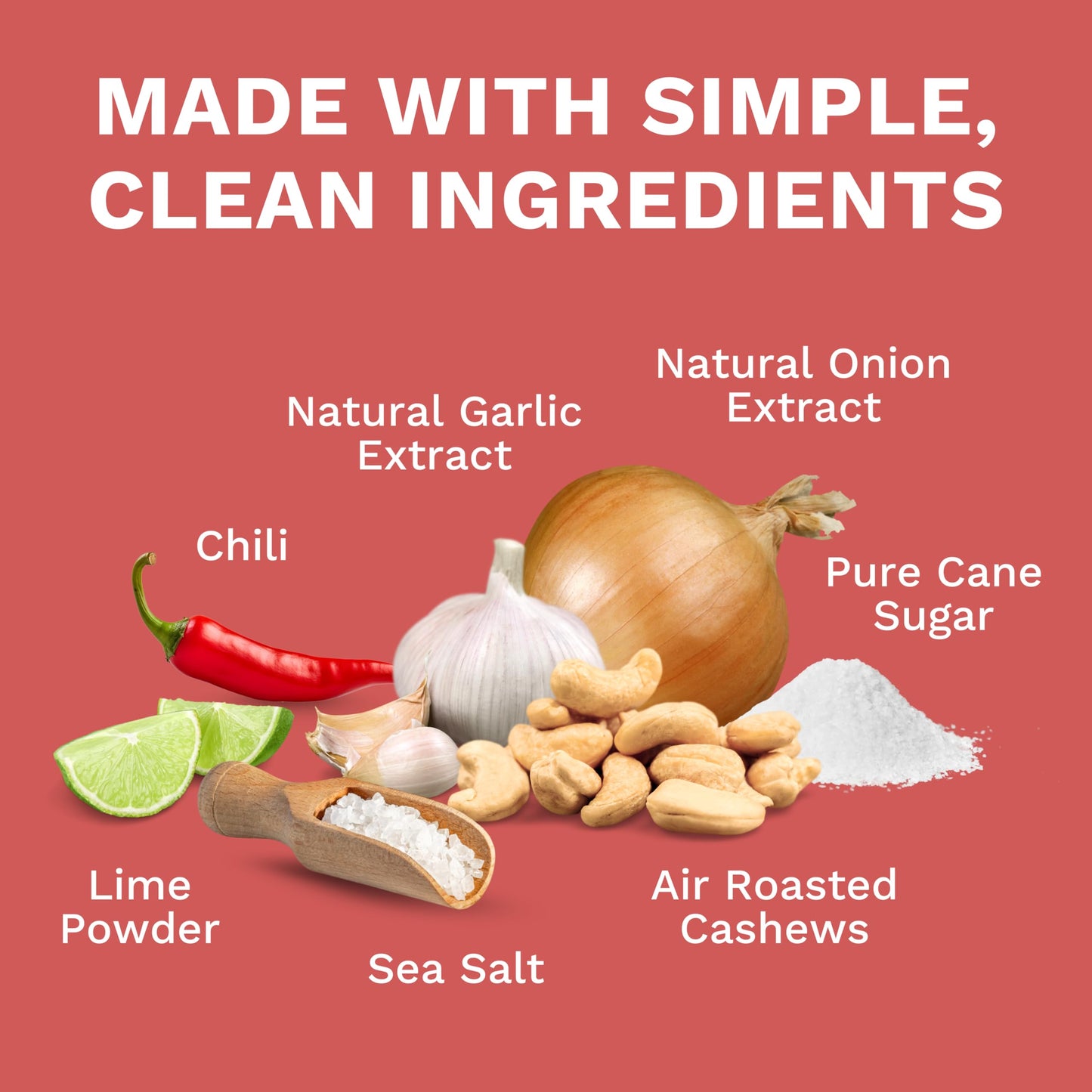 Karma Nuts Peri Peri Chili Spiced Cashews | 1.5 Oz - 12 Pack | Whole Cashews | Air Roasted, No Oil | Natural, Minimally Processe