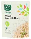 365 By Whole Foods Market, Rice Basmati Brown 90 Second Organic, 9 Ounce