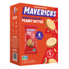 Mavericks Sandwich ers Peanut Butter - Plant-Based Peanut Butter Sandwich Snack ers Whole Grain Non-GMO - 1 Box (6 Snack Packs)