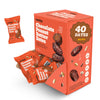 Realsy Medjool Dates, Organic Chocolate Peanut Butter, Gluten-Free, Vegan, No Sugar Added, Single Wrapped (40 ct)