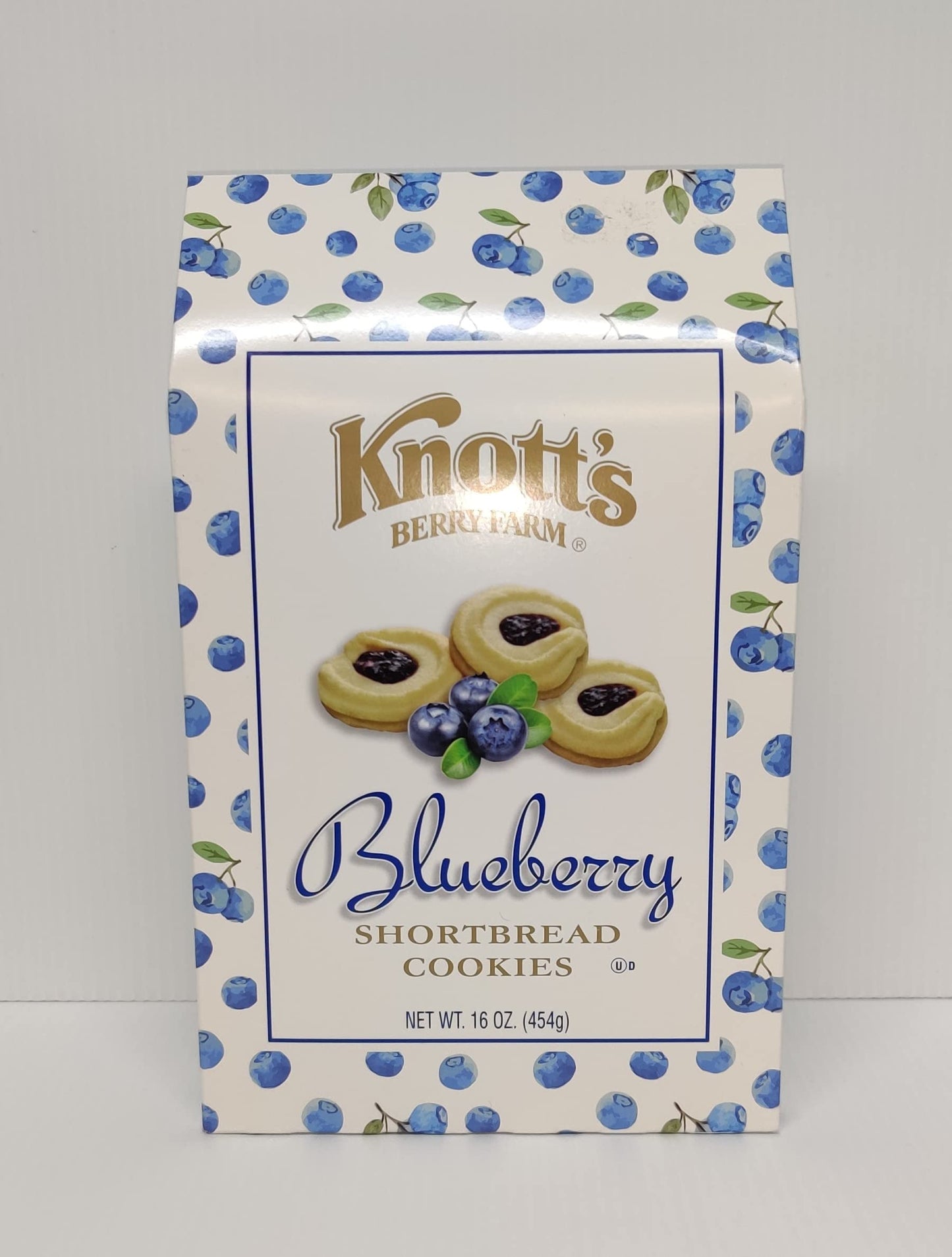 Knott'S Berry Farm Shortbread Cookies (Blueberry, 16 Oz)