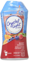 Crystal Light Liquid Drink Mix, Berry Sangria Flavor, 1.62 Fl Oz, Pack of 12, Model 4300000598