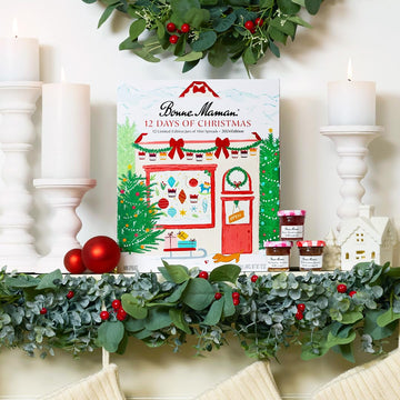 Bonne Maman 2024 Limited Edition 12 Days of Christmas 12 Mini Spreads