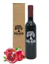 Viva Oliva Pomegranate Balsamic Vinegar - Premium Quality - 375ml (12.7oz) - 100% Natural - Barrel Aged from Modena, Italy