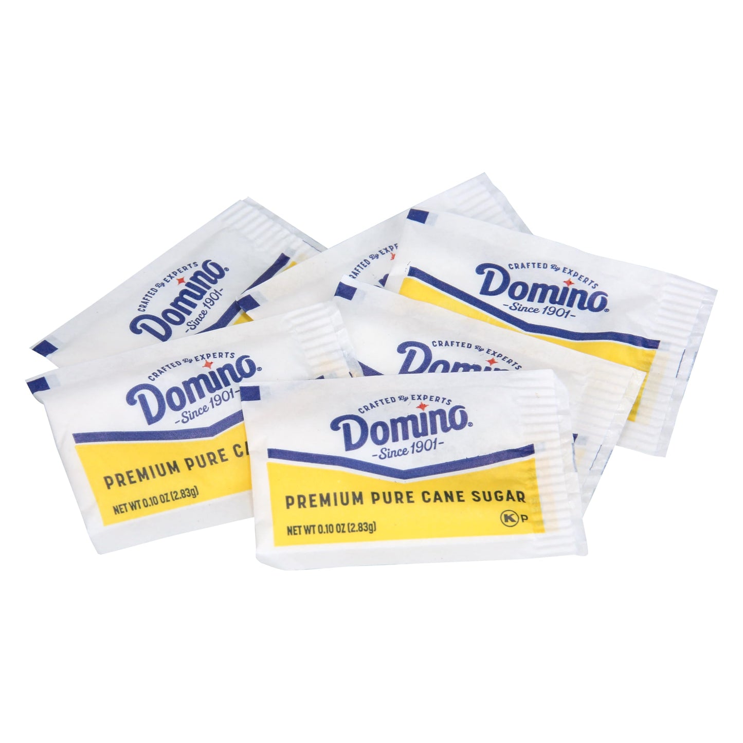 Domino® Sugar Packets, Dispenser Box, 400 Packets, 2.8 g Each, Model TS0417-A700ML-M516