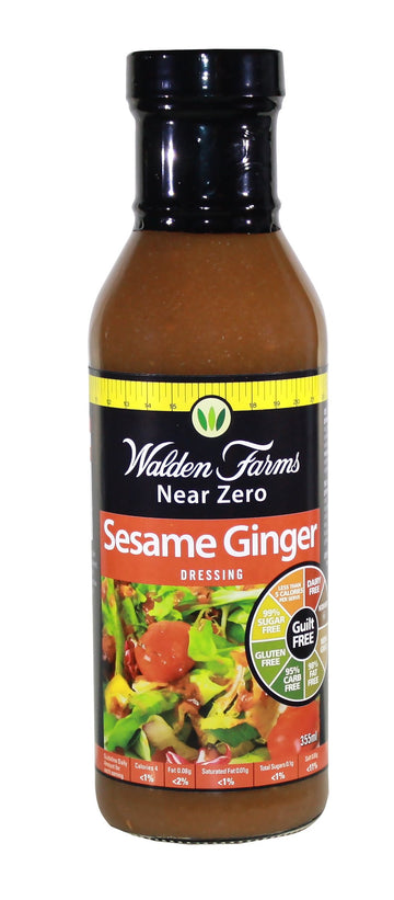 Walden Farms Salad Dressing, Sesame Ginger - 12 Fl. Oz.