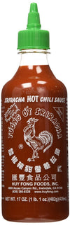 Huy Fong Sriracha Hot Chili Sauce Bottle-17 Oz-2 Pack