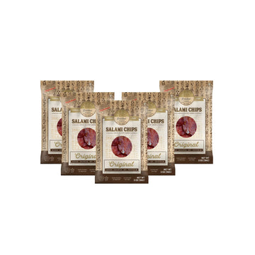 Passover Exodus Salami Chips (Original, 5 Pack)