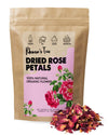 Khwan'S Tea Premium Dried Rose Petals - Plant-Based & Edible Flowers For Baking Decoration, Desserts, Syrup, Diy Crafts, Candle,