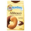 Mulino Bianco Abbracci 12.35oz (350g) - Authentic Italian Biscuits with Cocoa and Cream - Perfect Snack or Coffee Companion - Made with Natural Ingredients and No Palm Oil
