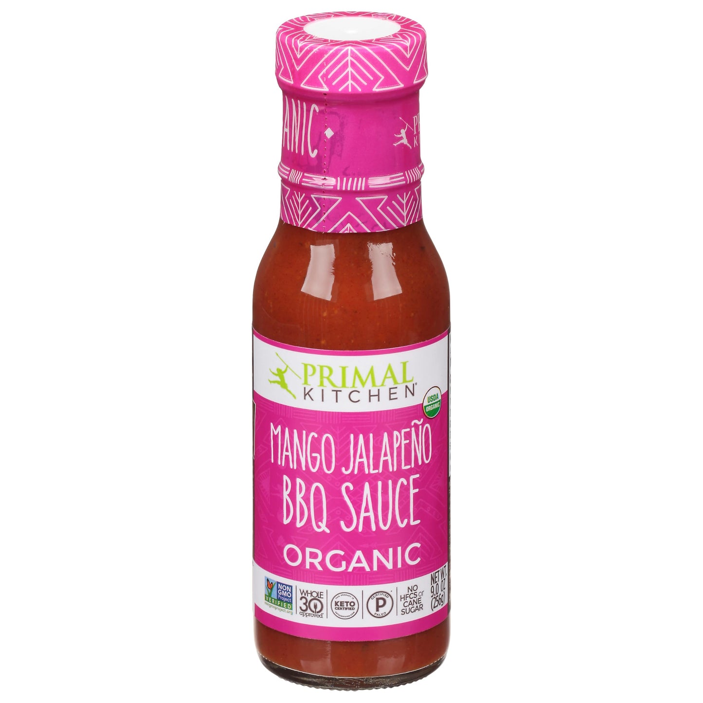 Primal Kitchen Mango Jalapeño BBQ Sauce - Sweet & Spicy Flavor - 12 oz