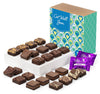 Fairytale Brownies Get Well Magic Morsel 24 Individually Wrapped Gourmet Chocolate Food Gift Basket - 1.5 Inch X 1.5 Inch Bite-S