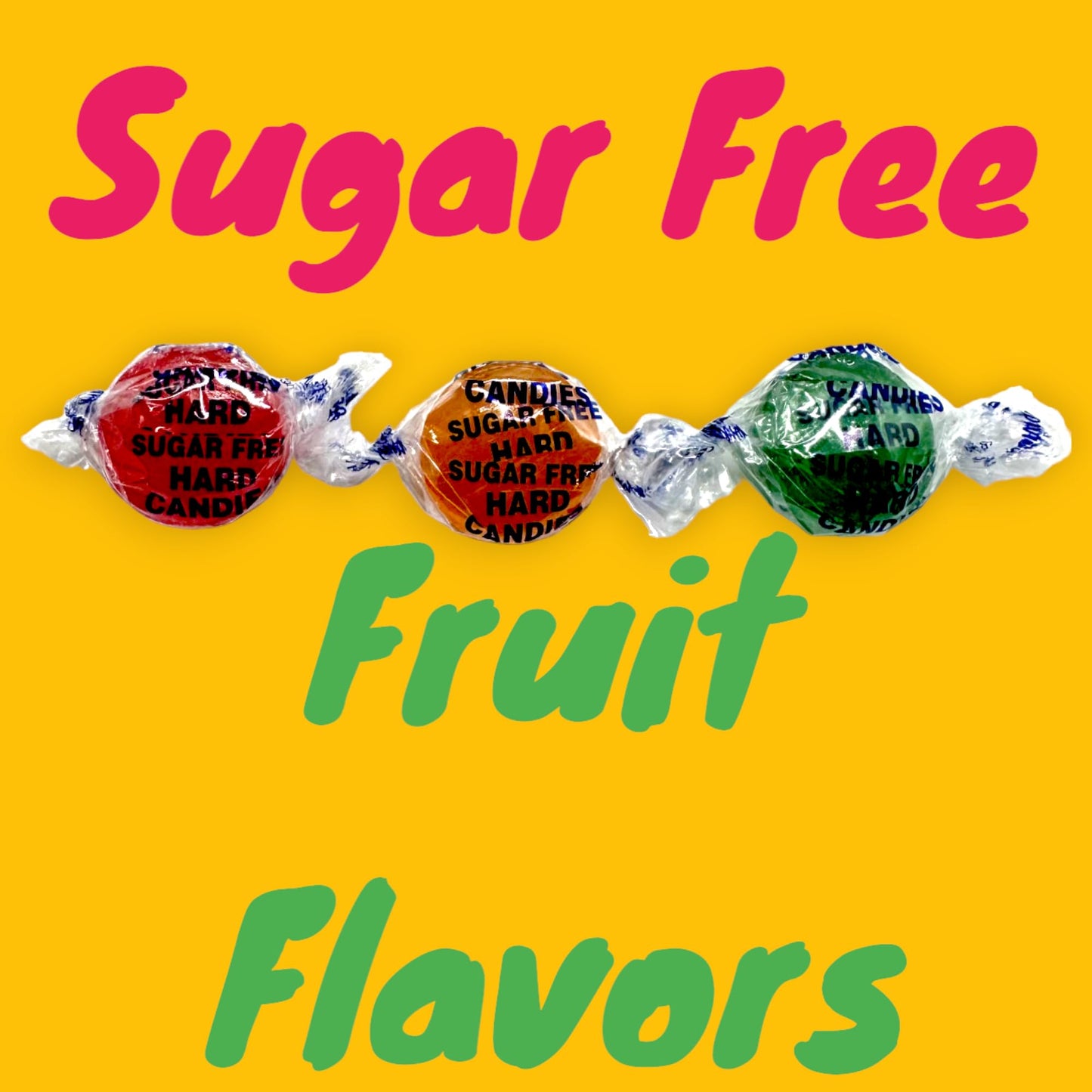 Arcor Sugar Free Assorted Fruit Flavors Gourmet Hard Candy-Keto Friendly- Premium Quality 1.5 Lbs, Delicious Taste Individually