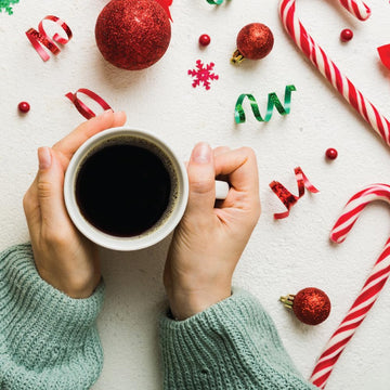 Two Rivers Coffee Peppermint Stick Flavored Ground Coffee, Perfectly Balanced, Always Smooth, Made With 100% Arabica Beans - Fla