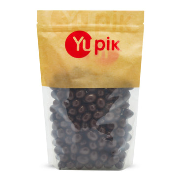 Yupik 45% Dark Chocolate & Coconut Coated Almonds, 2.2 Lb, Gluten-Free, Kosher, Whole Roasted Nuts, Crunchy Almonds Dipped In Ch