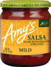 Amy'S Salsa, Mild Salsa, Made With Organic Tomatoes, Gluten Free, Vegan Snacks, 14.7 Oz