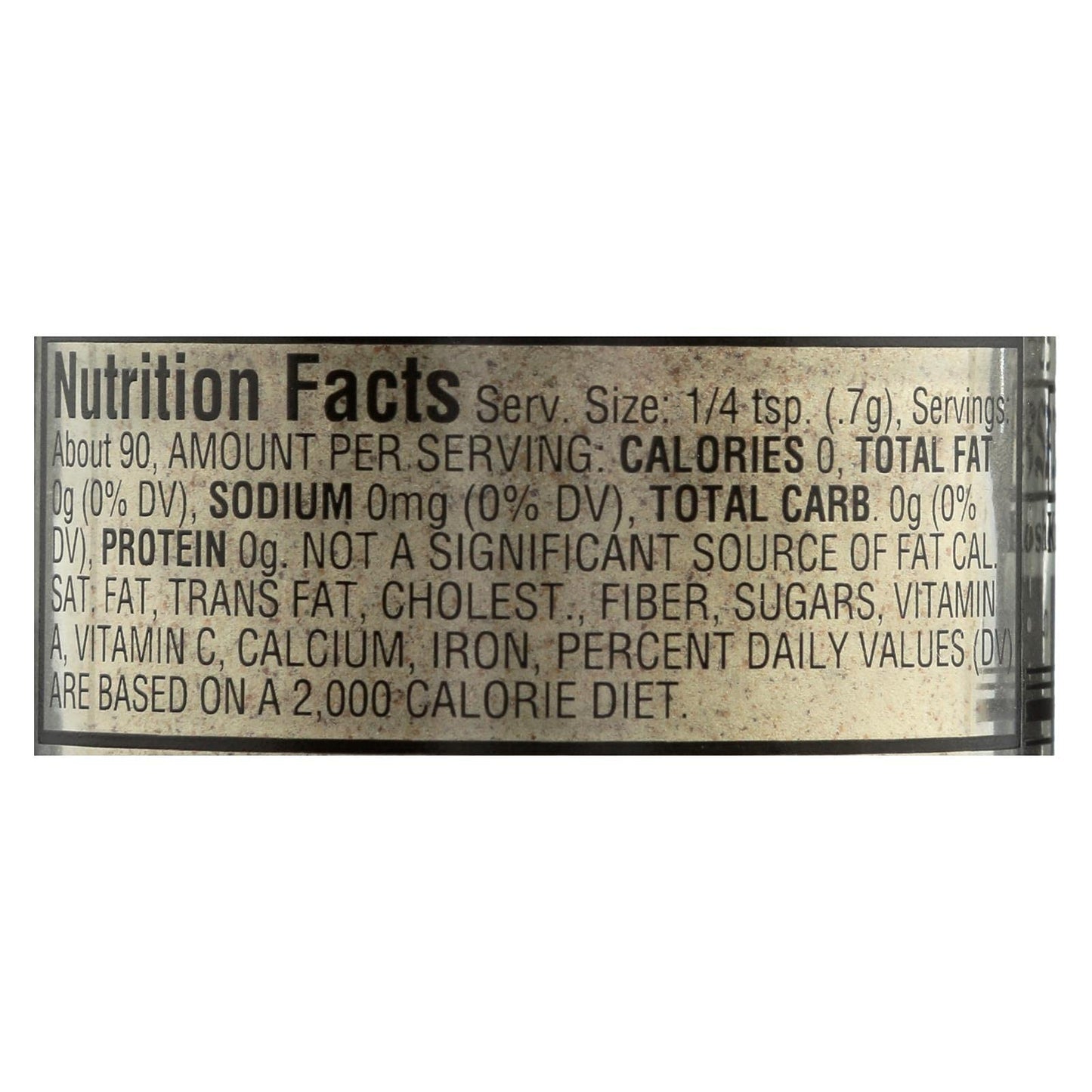 Morton & Bassett Ground White Pepper, 2.2 oz Jar, Model 0016291441385