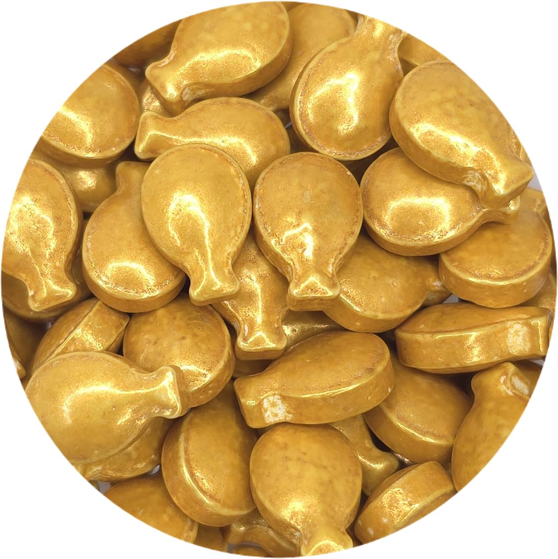 NCS Gold Balloon Edible Candy Sprinkles, 8 ounces - Great for Cupcakes, Cookies, Cakes, Cakes Pops, Donuts