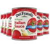 Dei Fratelli Italian Sauce (28 oz. Cans, 6 pack) - Vine-Ripened - No Water Added, Not from Paste - Non GMO, Gluten-Free - Fifth-