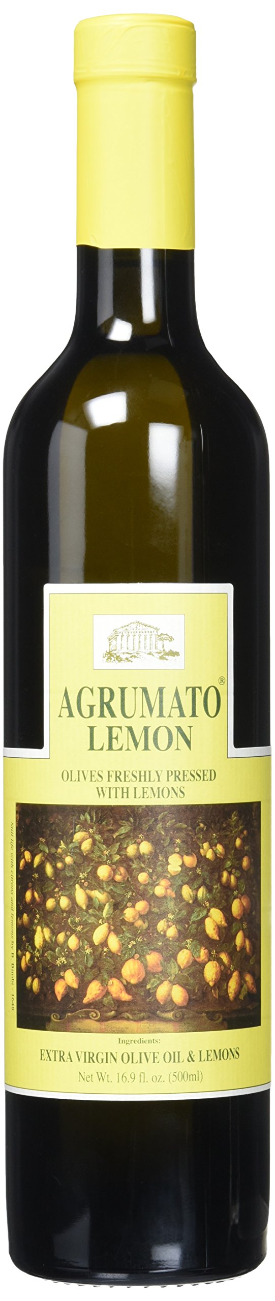 Agrumato Extra Virgin Olive Oil Pressed With Lemons, 16.9 Fluid Ounce