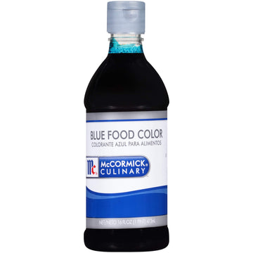 Mccormick Culinary Blue Food Coloring, 16 Fl Oz (Pack Of 6) - Six 16 Fluid Ounce Bottles Of Blue Food Coloring Liquid To Add Col