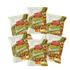 Jabsons Roasted Peanuts Nimboo Pudina 140G (Pack Of 6)