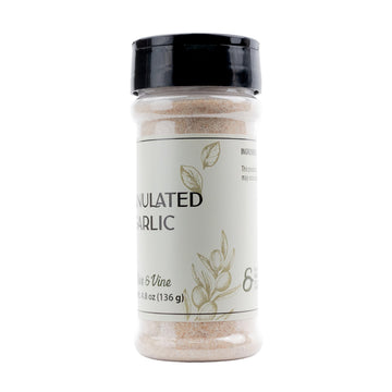 Olive & Vine Granulated Garlic, Savory & Aromatic, Seasoning For Pasta, Roasted Vegetables, Grilled Meats, Rich Tradition, Authe