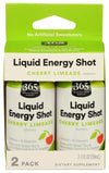 365 by Whole Foods Market Energy Shot Duo Pack Cherry Limeade 2 Fl Oz