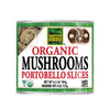 Native Forest Organic Portobello Mushroom Slices Canned Mushrooms, Low Calories & Fat, Non-GMO Project Verified, USDA Organic