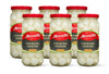 Mezzetta Cocktail Onions - Perfect Pickled Onions For Martinis & Antipasto - Tender & Flavorful - Includes Distilled Vinegar & Sea Salt - Ideal For Grilled Fish & More - 16 Oz Jar - Pack Of 6